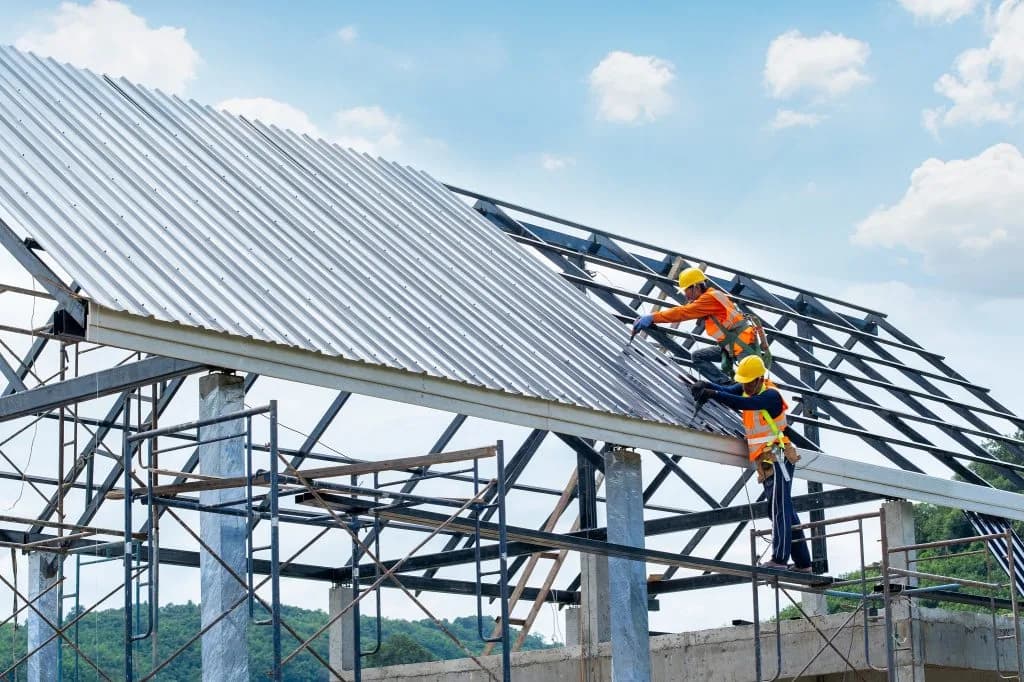 Professional roofing installation
